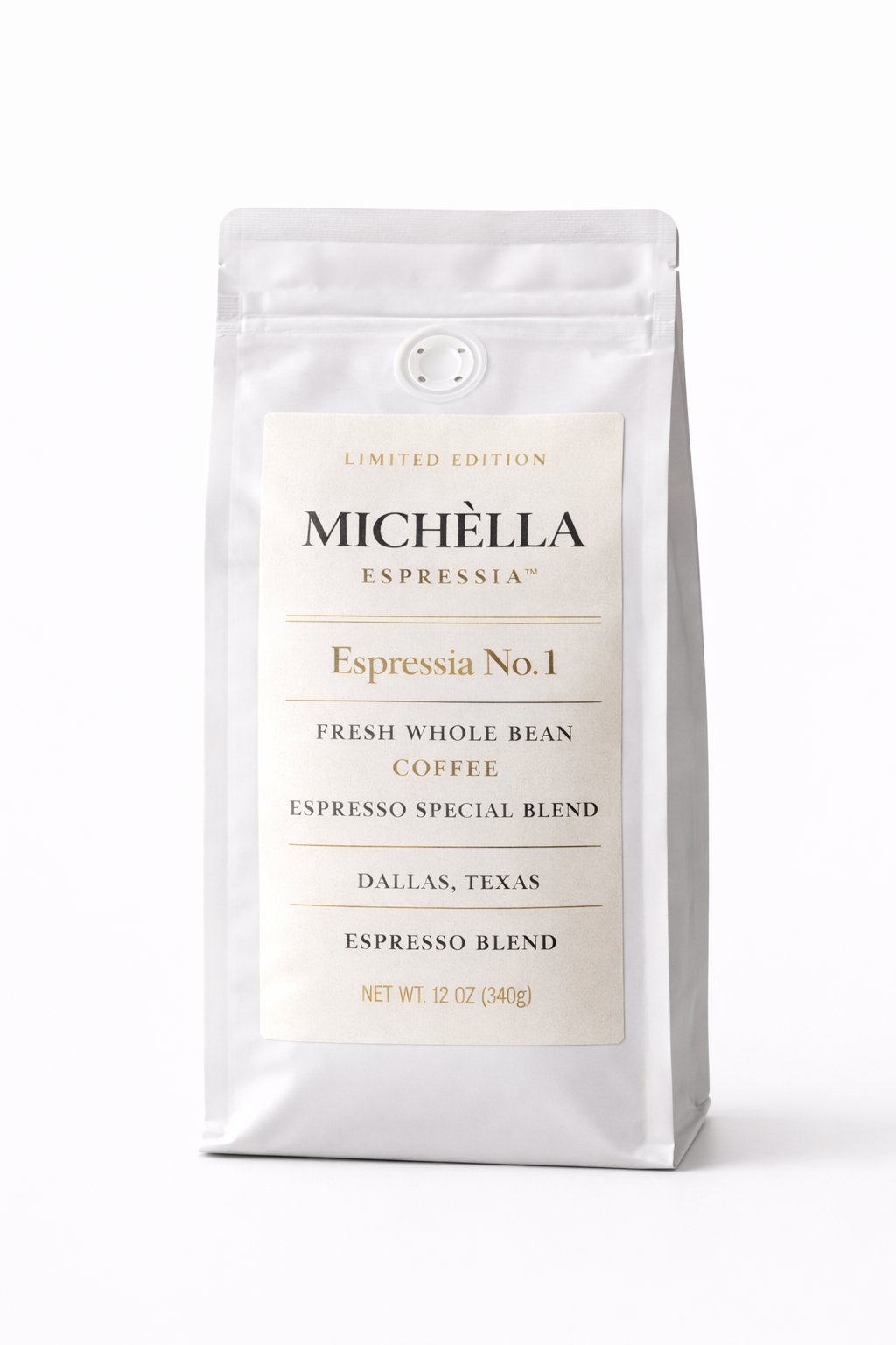 MICHÈLLA ESPRESSIA™ No.1 Espresso Blend – 12 oz
